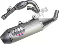 HGKT3019211, HGS, Exh système complet aluminium    , Nouveau