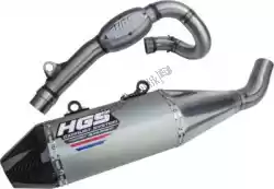 Here you can order the exh complete system aluminum carb. End cap from HGS, with part number HGKT3005112: