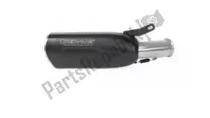 REMUS 81740035 exh nxt corsa nera in acciaio inox - Il fondo