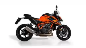 REMUS 81740035 exh nxt corsa nera in acciaio inox - Lato superiore