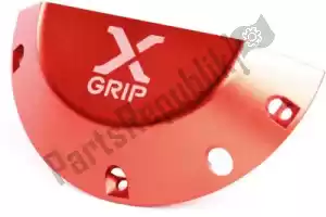 X-GRIP 0513XG2365 besch clutch cover guard, red - Bottom side