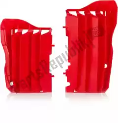 Here you can order the bs ra radiator louvers crf450r/450rx 17-20 red from UFO, with part number AC02456: