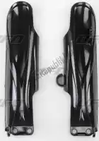 YA04874001, UFO, Bs vv fork protectors yamaha black    , Nieuw