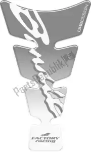 PRINT 60890387 tank pad tank spirit shape logo bandit silver na clr - Górna strona
