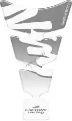 Aqui você pode pedir o tanque pad tanque espírito forma logotipo ninja prata no clr em Print , com o número da peça 60890377: