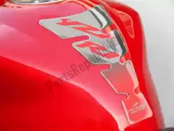 Here you can order the tank pad spirit shape logo r1 silver on clear from Print, with part number 60890382: