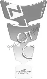 PRINT 60890383 tank pad spirit shape logo z750 silver on clr - Bottom side