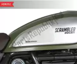 Here you can order the tank pad hdr scrambler duc 2015/2018 clr from Print, with part number 60890035: