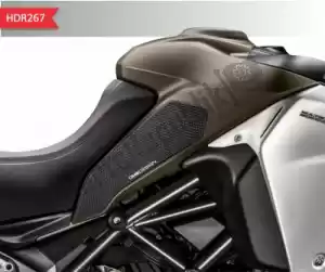 PRINT 60890050 tank pad hdr tank multistrada enduro duc 16/18 black - Upper side