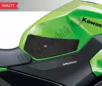 60890060, Print, Tankpad side hdr ninja 400kawa 2018 black    , New