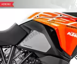 Aqui você pode pedir o almofada do tanque lateral hdr ktm claro em Print , com o número da peça 60890065:
