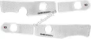 PRINT 60890018 tank pad side hdr kx 250f 2017/2019 clear - Right side