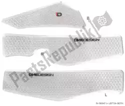 Here you can order the tank pad side hdr kx 450f 2016/2018 clear from Print, with part number 60890019: