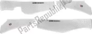 PRINT 60890019 tank pad side hdr kx 450f 2016/2018 clear - Upper side