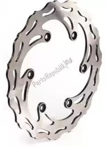X-GRIP 0513XG1735 besch disco freno argento posteriore - Il fondo
