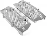 0513XG2219, X-grip, Besch radiator guard set ktm / hsq silver  '20    , Nieuw