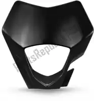 GG07137001, UFO, Copertura faro lampada nera    , Nuovo
