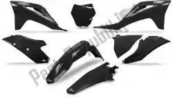 Here you can order the set plastic gas gas black from UFO, with part number GGKIT702001: