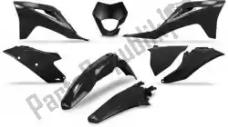 Qui puoi ordinare set plastica gas gas nero da UFO , con numero parte GGKIT703001: