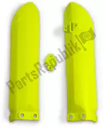 Aqui você pode pedir o protetores deslizantes de garfo, amarelos 19 em UFO , com o número da peça HU03381104: