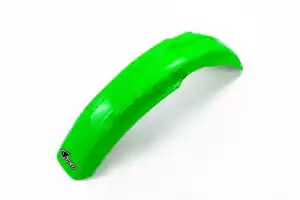 UFO KA02755AFLU mudguard front kawasaki neon green - Bottom side