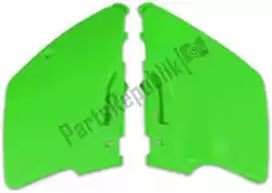 Here you can order the panel set side panels kawasaki neon green from UFO, with part number KA02769AFLU: