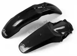 Qui puoi ordinare kit parafango restyle kawasaki nero da UFO , con numero parte KAFK207K001: