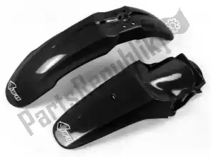 UFO KAFK218K001 fender kit restyle kawasaki black - Bottom side