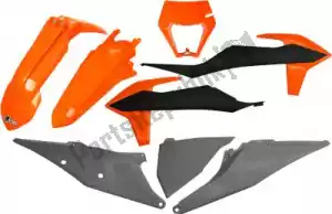 UFO KTKIT527999X set plastic ktm oem 21 - Bottom side
