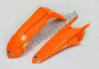 KTFK517FFLU, UFO, Kit fender ktm neon laranja    , Novo