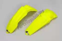 Ici, vous pouvez commander le kit garde boue suzuki jaune fluo auprès de UFO , avec le numéro de pièce SUFK415DFLU: