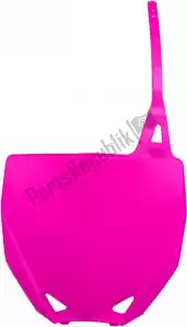 UFO YA04869P np front number yamaha neon pink - Bottom side