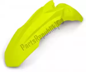UFO HO04698DFLU fender front neon yellow - Bottom side