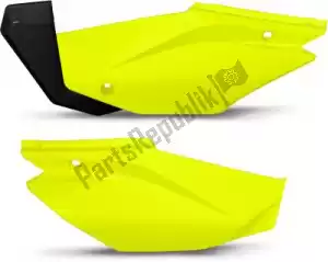 UFO HO05601DFLU panel set side panels neon yellow - Bottom side