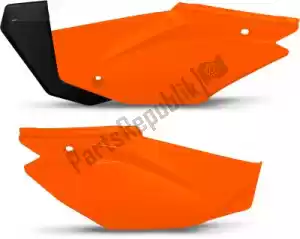 UFO HO05601FFLU panel set side panels neon orange - Bottom side
