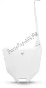 UFO HO05607041 np front number honda white - Bottom side