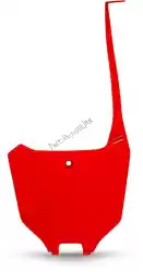 Here you can order the np front number honda red from UFO, with part number HO05607070: