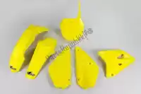 SUKIT405K102, UFO, Set plastique suzuki jaune    , Nouveau