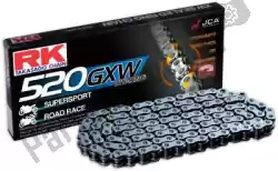 Here you can order the chain, race 520gxw, 104 clf rivet from RK, with part number 26403705: