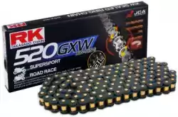 Ici, vous pouvez commander le chaîne, course bl520gxw, rivet 120 clf auprès de RK , avec le numéro de pièce 26753820BL: