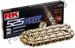 Here you can order the chain, race gb525gxw, 110 clf rivet from RK, with part number 26753810: