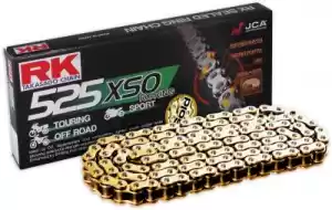 RK 39568000G kit catena kit catena, catena d'oro - Lato superiore