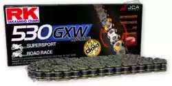 Here you can order the chain, race gb530gxw, 116 clf rivet from RK, with part number 26804914: