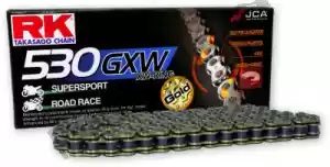 RK 26804908 ketting, race gb530gxw, 108 clf rivet - Onderkant
