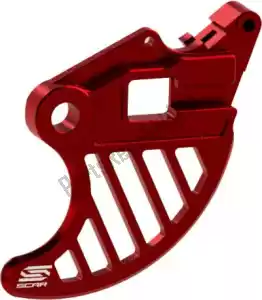 SCAR SCSRDG700 acc rear disc guard beta red - Bottom side