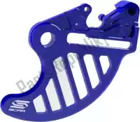 SCSRDG500BL, Scar, Acc rear disc guard exc excf te fe gasgas blue    , New