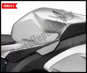 PRINT 60890506 tank pad side hdr cbr 1000 rr honda 04/07 - Bottom side