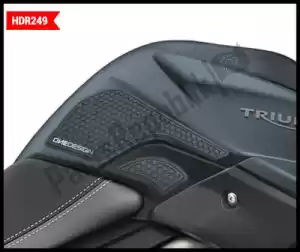 PRINT 60890032 pad serbatoio hdr tank tiger 800 xr/xrx/xrt - Lato superiore
