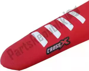 CROSS X UFM8152RW div ugs seat cover red white wave - Bottom side