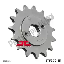 ktw front steel 15t, 520 van JT Sprockets, met onderdeel nummer JTF027015, bestel je hier online: